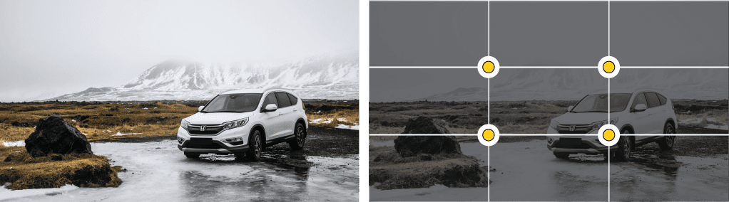 eye path control for presentations