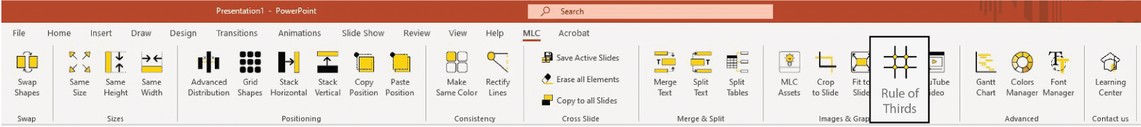 eye path control for presentations