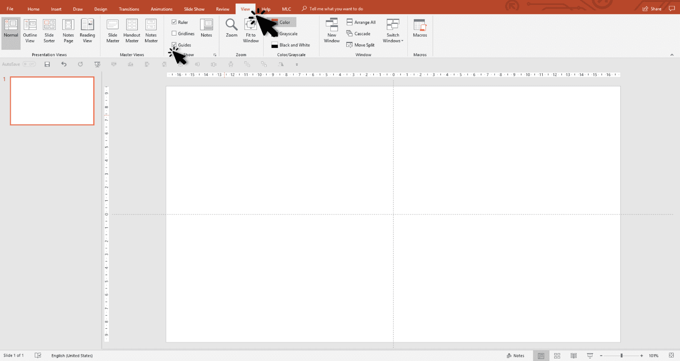 creating an effective presentation in PowerPoint