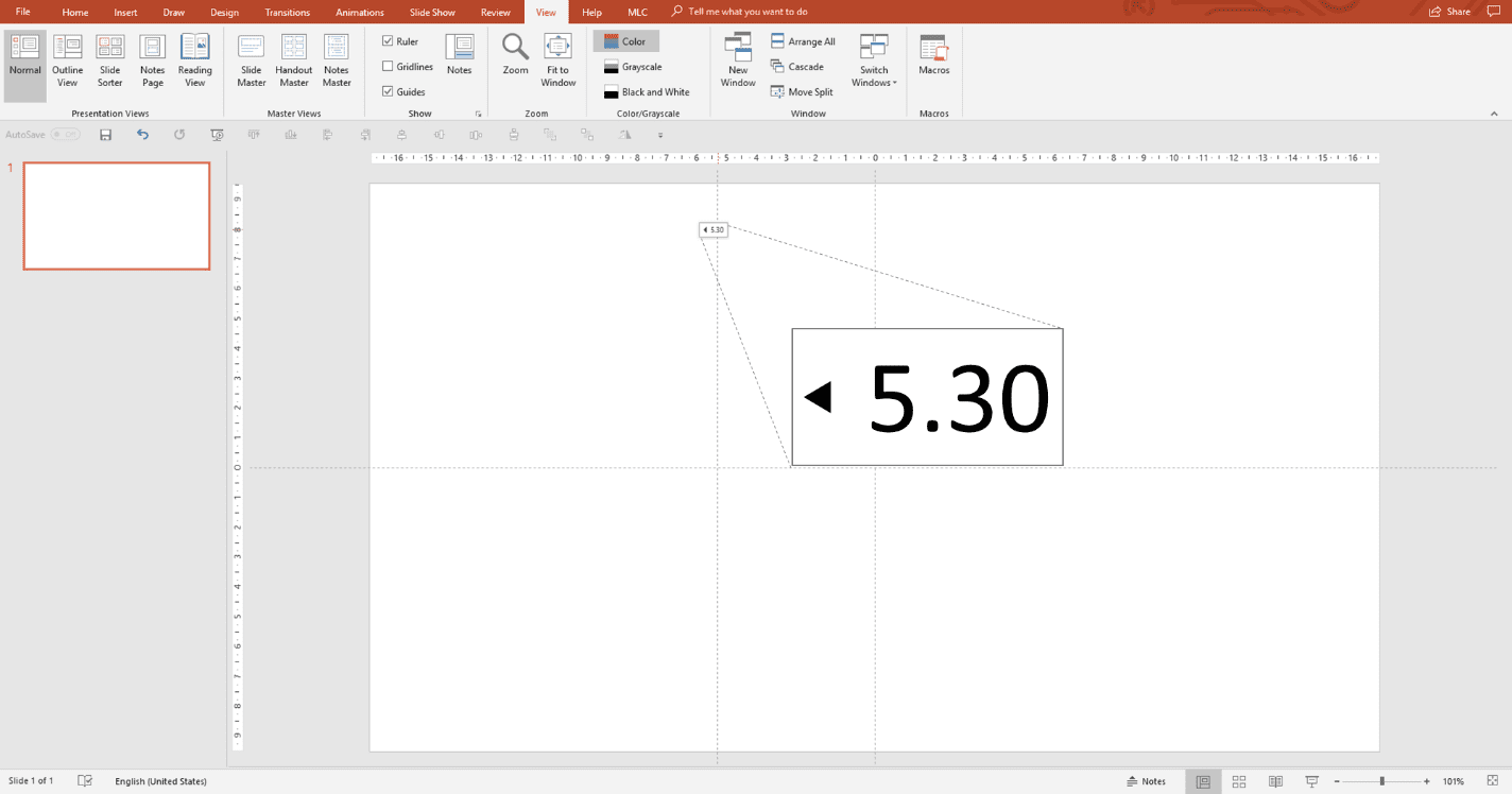 creating an effective presentation in PowerPoint