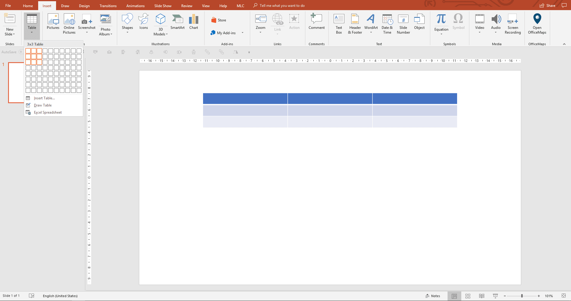 creating an effective presentation in PowerPoint
