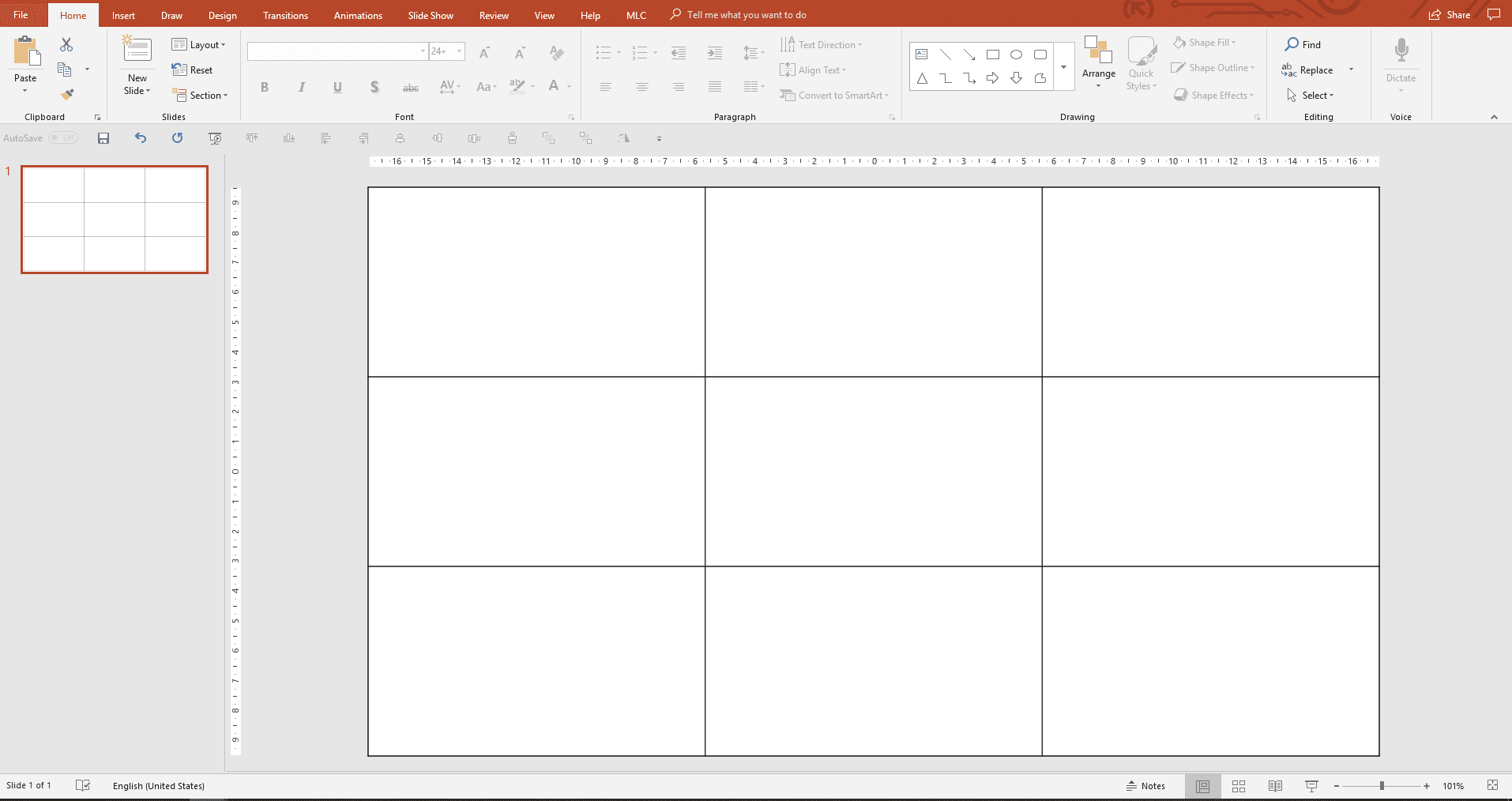 creating an effective presentation in PowerPoint