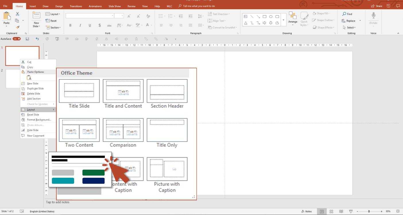 creating an effective presentation in PowerPoint