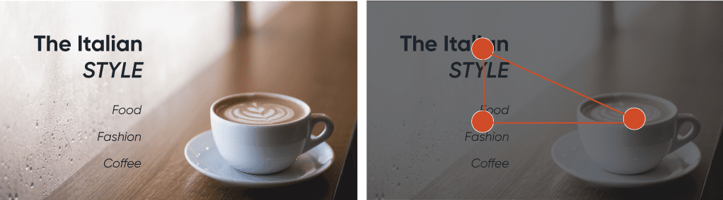 Eye Path Control for Presentations