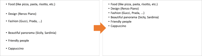 Eye Path Control for Presentations
