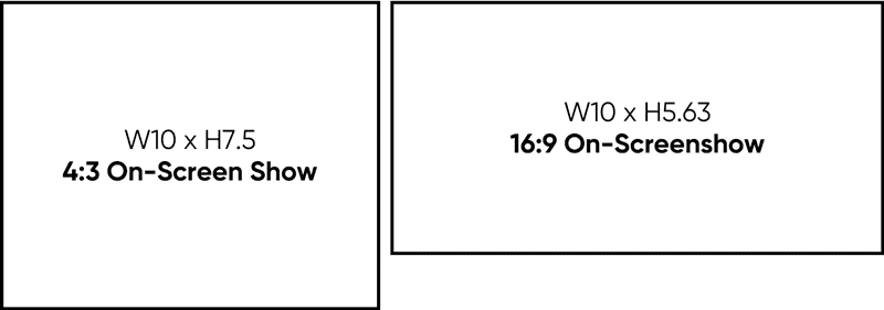 version of the 16:9 with 7.5″ height